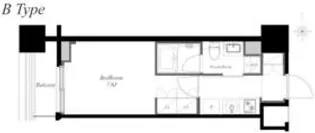 MINAMIAZABU NORTH【4階】の間取り