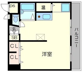 オリエント新大阪アーバンライフ【11階】の間取り