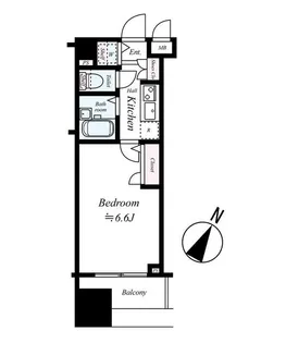 フェニックス川崎弐番館【1406号室号室】の間取り