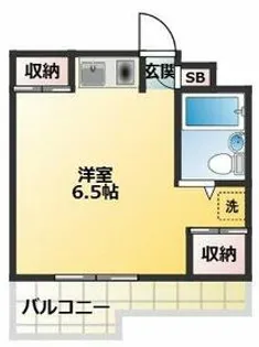 第三丸仙ハイツ【1階】の間取り
