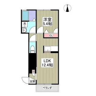 フレシール【1階】の間取り