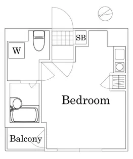 ファーストプレイスCQレジデンス梶ヶ谷駅前【3階】の間取り