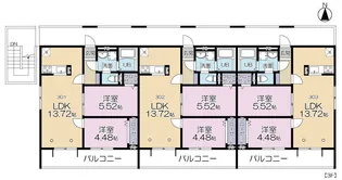Grand Reve G棟【3階】の間取り