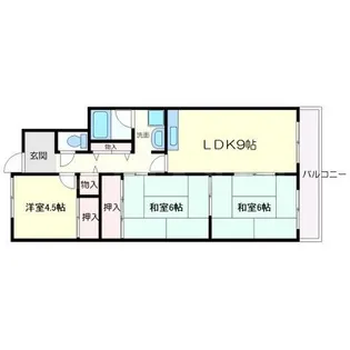 メゾンシャルマントI【2階】の間取り