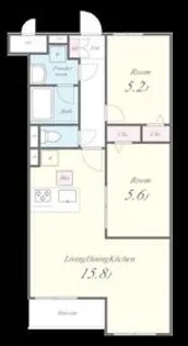 Theios son(テイオス サン)【3階】の間取り