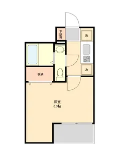 LiveCasa Shimomaruko【0302号室】の間取り