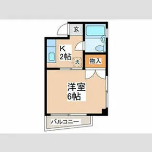 エスポワール昭島【3階】の間取り