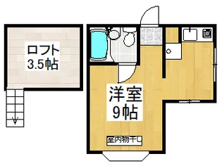 エジャンスアキツ【1階】の間取り