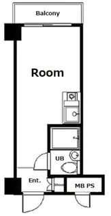 ライオンズマンション西新宿第8【4階】の間取り