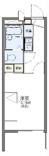 レオパレスエスポワール【2階】の間取り
