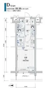 メインステージ横浜【4階】の間取り