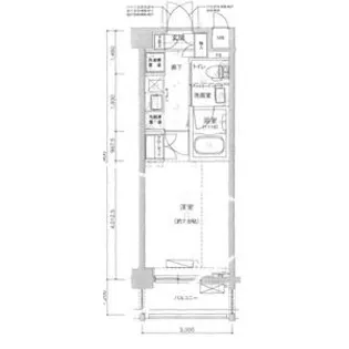FORTIS大森【110号室】の間取り