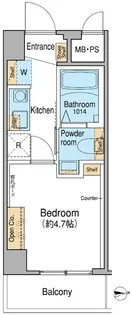 FUU OIMACHI BY LATIERRA【4階】の間取り