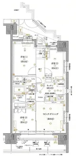 ガーラ・レジデンス平井【7階】の間取り