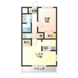 ベルタ カーサ【2階】の間取り