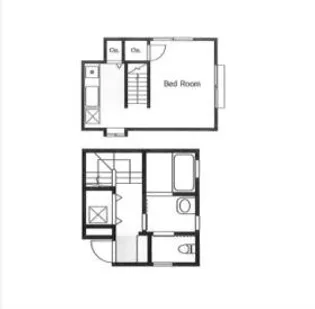 グリーングラス三ツ沢【2階】の間取り