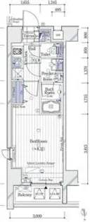 ガリシアレジデンス芝公園【3階】の間取り