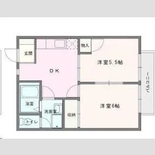 シャルムメゾンY【2階】の間取り