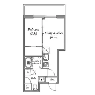 オーパスホームズ芝公園【5階】の間取り