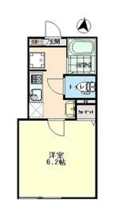 The Malie久米川【2階】の間取り