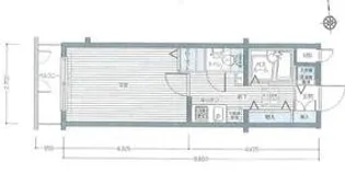 フェニックス麻布狸穴公園【1階】の間取り