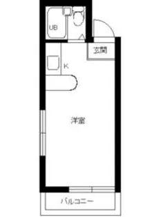 スカイコート立川第3【4階】の間取り