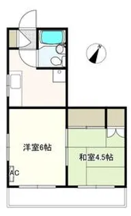 サンプレジャー【1階】の間取り