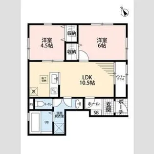 リーブルファイン東武動物公園駅【1階】の間取り