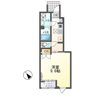 エムケービーⅢ(MKB-Ⅲ)【1階】の間取り