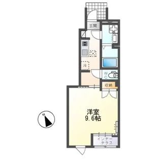 ソラティオ(Solatio)【1階】の間取り