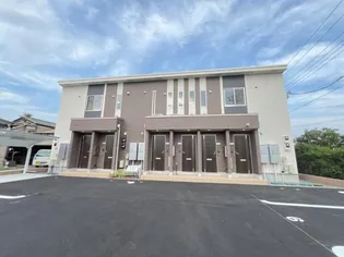 仮)那珂市菅谷字杉原新築アパート【1階】の外観