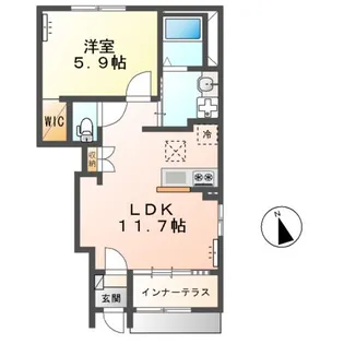 M6M【1階】の間取り