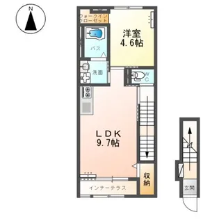 リアン・Ⅳ【2階】の間取り