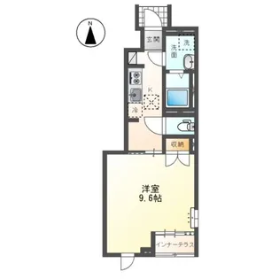 仮)東別所町アパートTR1013N1【1階】の間取り
