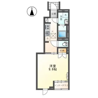 仮)東別所町アパートTR1013N1【1階】の間取り