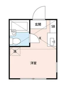 西国分寺ハイランドN【2階】の間取り