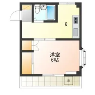 FMハイツ【205号室】の間取り