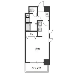 レジデンス新瀬戸【3階】の間取り