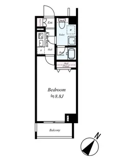 グラントゥルース押上【503号室号室】の間取り