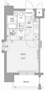 ガーラ・ステーション明大前【7階】の間取り