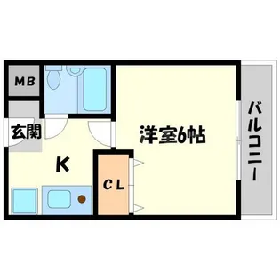 パルコート豊川【2階】の間取り