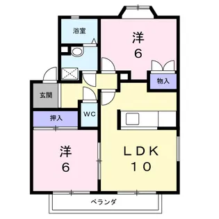 ステージB【2階】の間取り