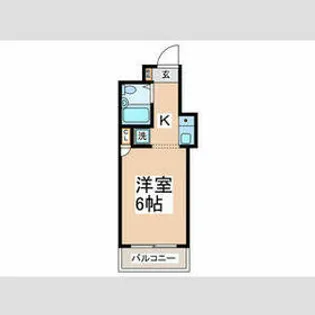 モンシャトー久地【1階】の間取り