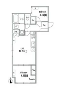 GRAN PASEO大森Ⅱ【1階】の間取り