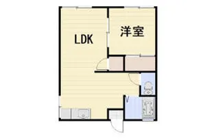 イシダハイム【203号室】の間取り