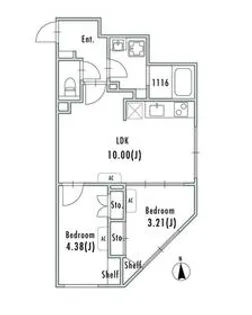 GRAN PASEO大森Ⅱ【101号室】の間取り