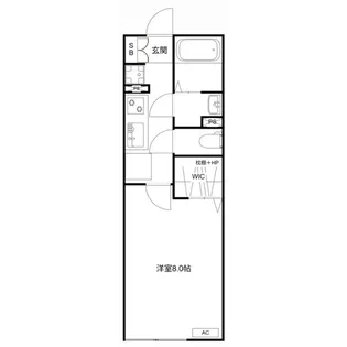 MQuarto久喜Ⅳ【2階】の間取り