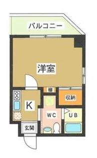 CASA MIA NAKANOBU【3階】の間取り
