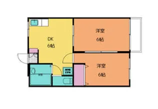 アーバンハイム【101号室】の間取り