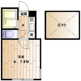 ルミエール相模台【0205号室】の間取り